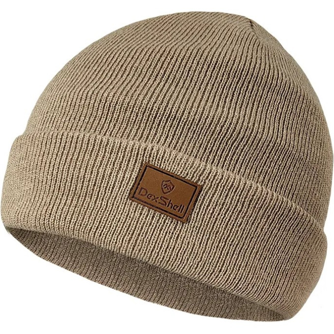 Шапка водонепроницаемая DEXSHELL Beanie Hat (Biege Size 56-58 cm) DH30509BEG