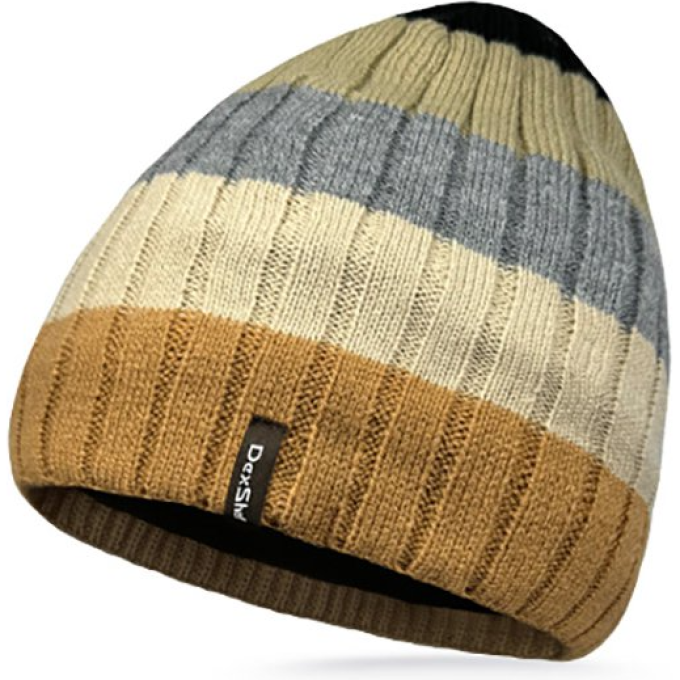Водонепроницаемая шапка DEXSHELL BEANIE GRADIENT 2.0 терракотовый/бежевый/градиент S/M (56-58 см) DH332NTNG20